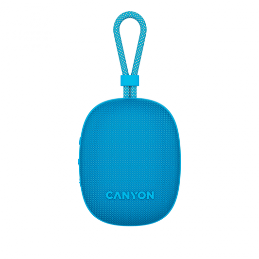 Tragbarer Bluetooth-Lautsprecher 5W IPX7 TWS Canyon OnMove 12 blau