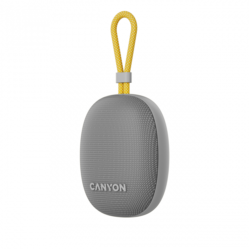 Portable Bluetooth Speaker 5W IPX7 TWS Canyon OnMove 12 grey