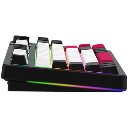 Gaming-Tastatur kabellos TKL mechanisch Lorgar Pro schwarz