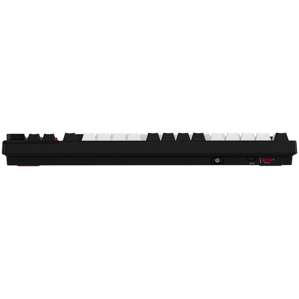 Gaming-Tastatur kabellos TKL mechanisch Lorgar Pro schwarz