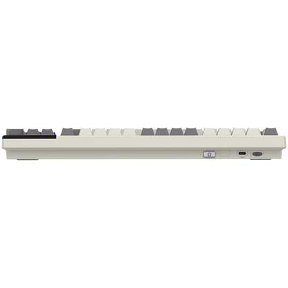 Lorgar Pro mechanische TKL Gaming-Tastatur kabellos beige