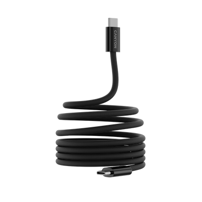 Magnetic cable OnWire 60MG USB-C - USB-C 60W 1m Canyon 60MG black
