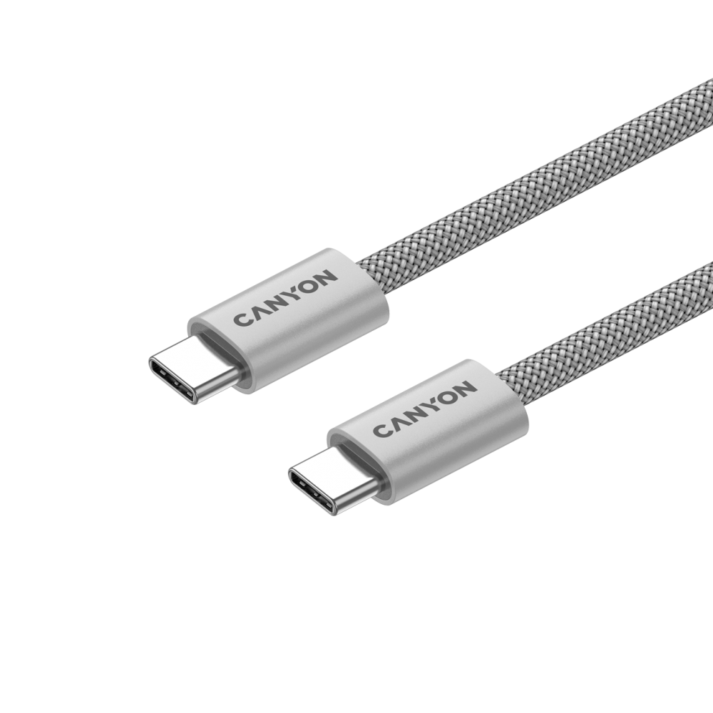 OnWire 60MG USB-C - USB-C 60W 1m Canyon 60MG Magnetic Cable gray