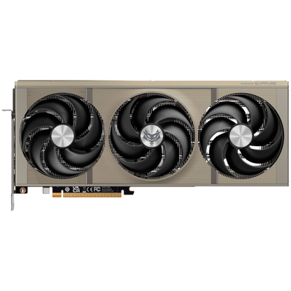 AMD Radeon RX 9070 GPU 16GB GDDR6 PCIe 5.0 Triple-Fan-Design