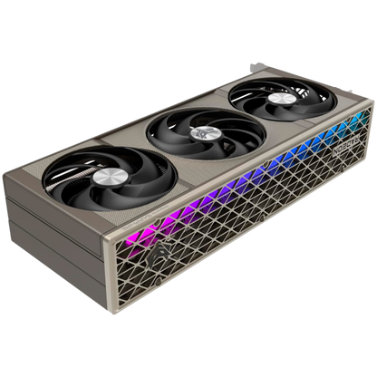 AMD Radeon RX 9070 GPU 16GB GDDR6 PCIe 5.0 Triple-Fan-Design