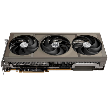 AMD Radeon RX 9070 GPU 16GB GDDR6 PCIe 5.0 Triple-Fan-Design