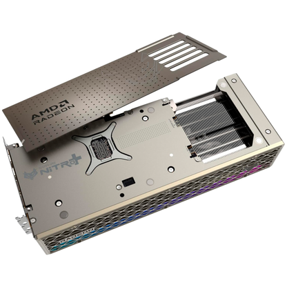 AMD Radeon RX 9070 GPU 16GB GDDR6 PCIe 5.0 Triple-Fan-Design
