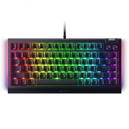 Razer BlackWidow V4 75% Gaming Keyboard US Layout Chroma RGB Hot swappable
