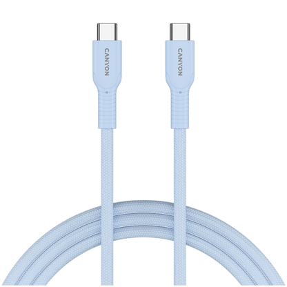 OnWire 60W USB C to USB C braided cable 1m blue Canyon 60CL