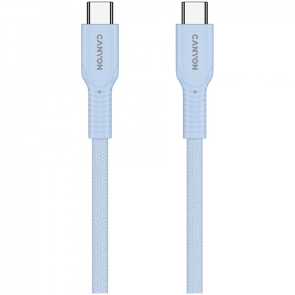 OnWire 60W USB C to USB C braided cable 1m blue Canyon 60CL