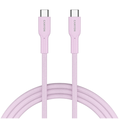 OnWire 60W USB-C zu USB-C Kabel 1m geflochten pink Canyon 60CL