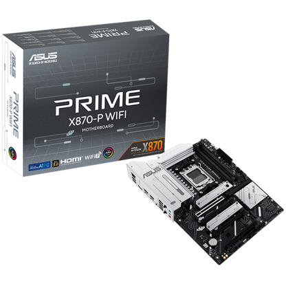 ASUS PRIME X870 P WIFI ATX Motherboard für AMD Ryzen 7000 Prozessoren schwarz