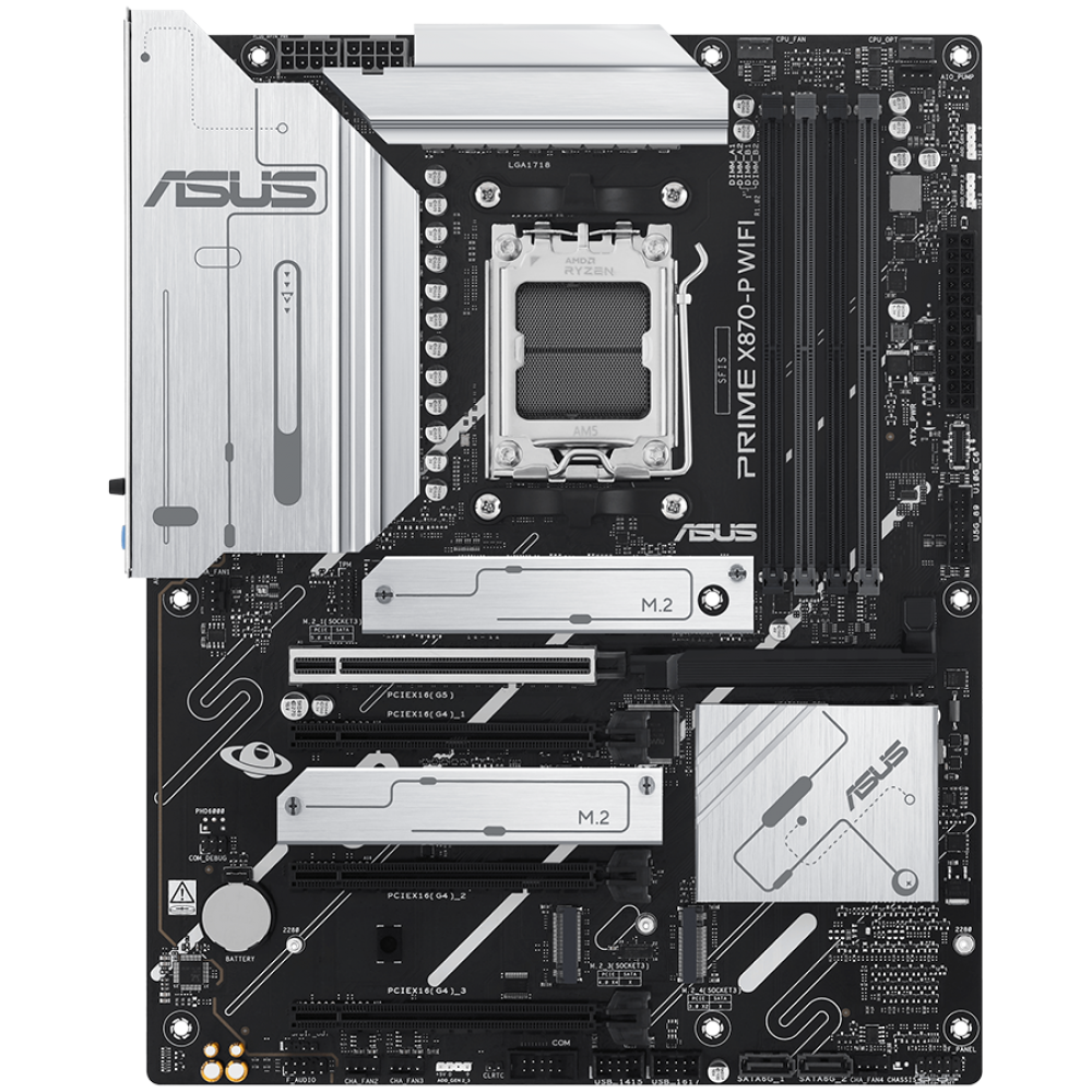ASUS PRIME X870 P WIFI ATX Motherboard für AMD Ryzen 7000 Prozessoren schwarz