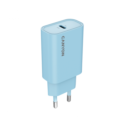 Ładowarka sieciowa 30W 1xPD EU Canyon 30CL niebieska