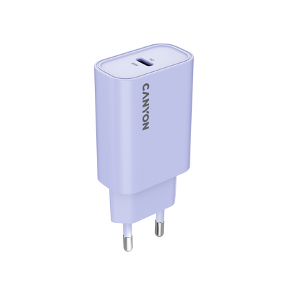 30W 1xPD EU Canyon OnCharge 30CL Mains Charger Purple