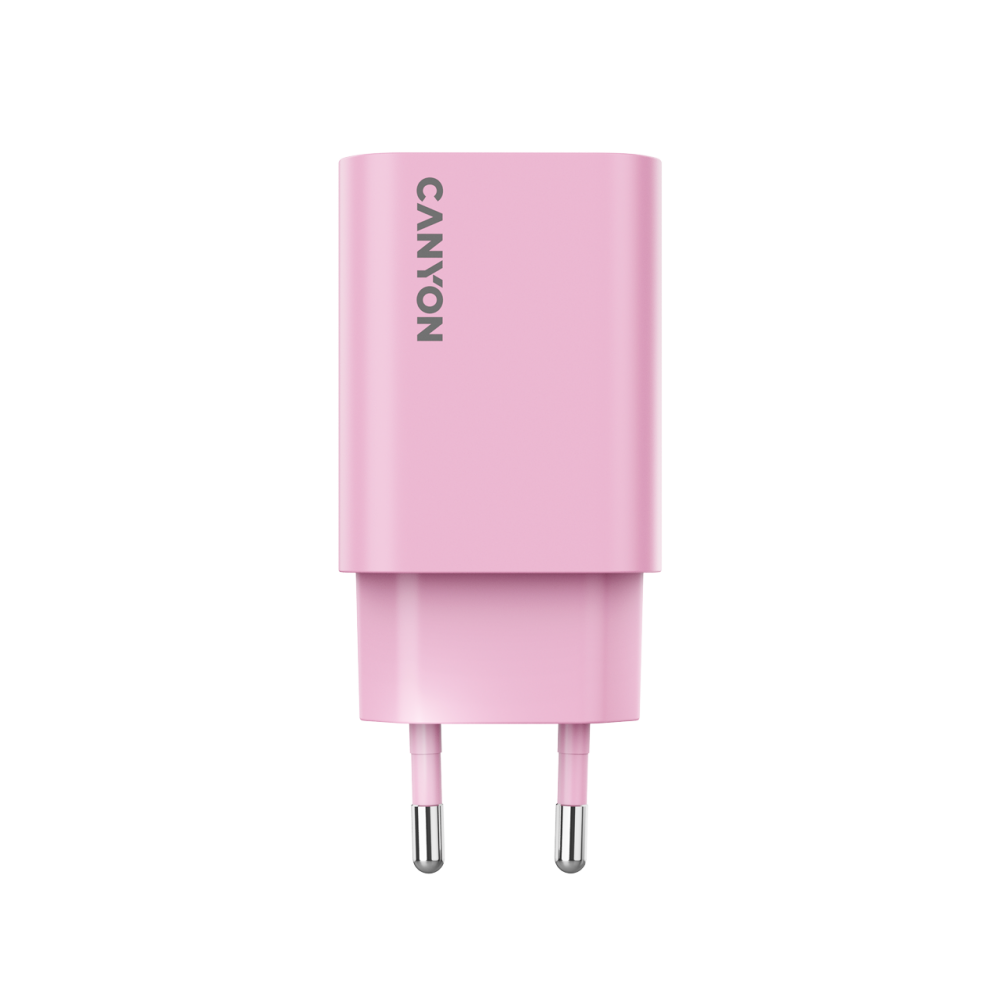 Ładowarka sieciowa 30W 1xPD EU Canyon 30CL różowy