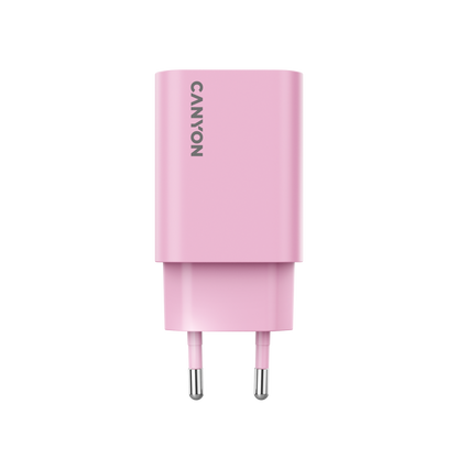 Ładowarka sieciowa 30W 1xPD EU Canyon 30CL różowy