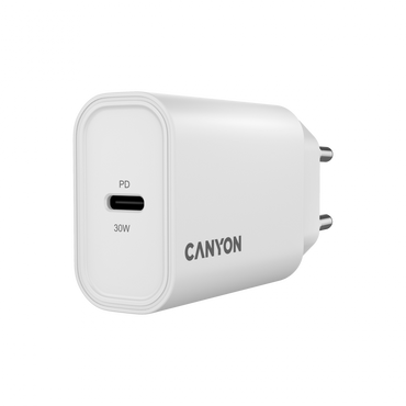 Canyon 30W 1xPD Wall Charger 30CL White