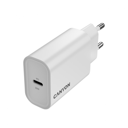 Canyon 30W 1xPD Wall Charger 30CL White