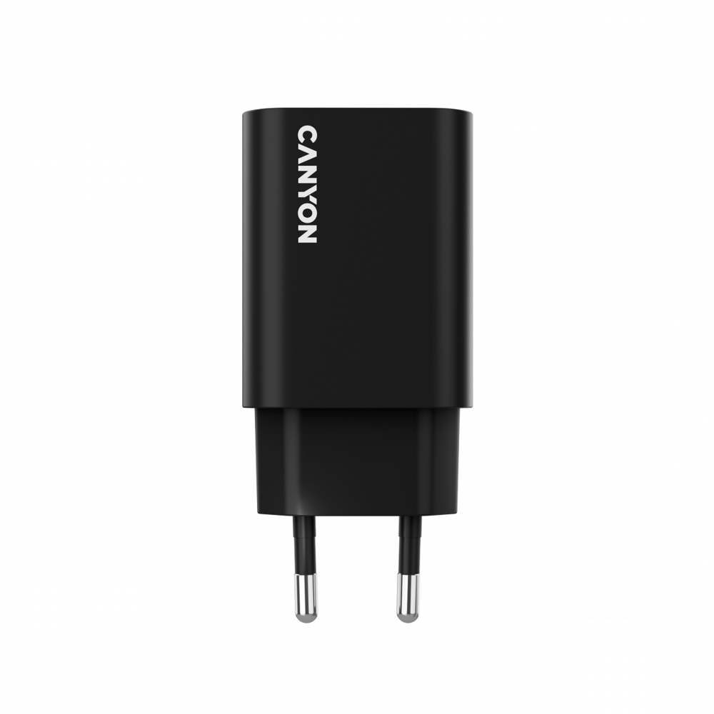 Wall charger 30W 1xPD EU Canyon 30CL black
