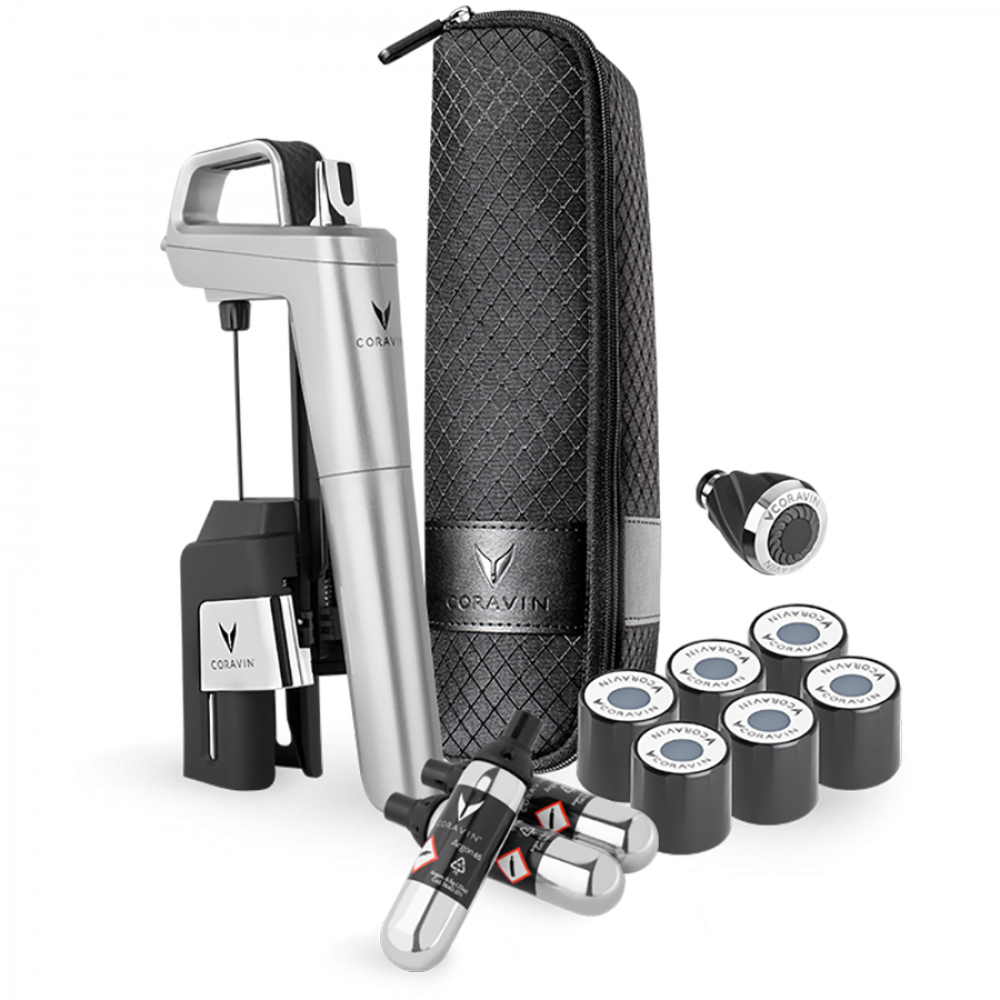 CORAVIN Timeless Six Plus Wine Preservation System Silver