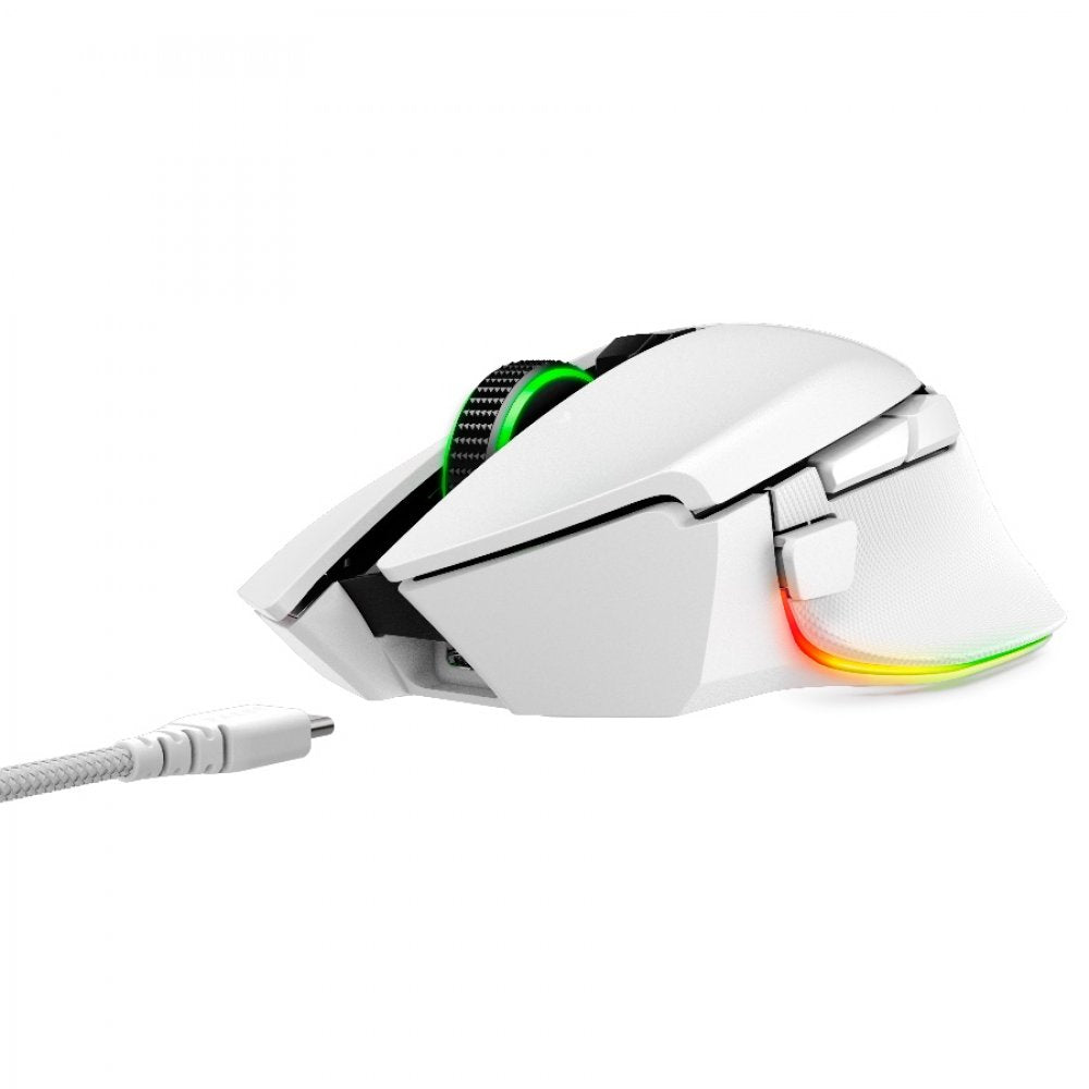 RAZER Gaming-Maus Basilisk V3 Pro Kabellos Weiß