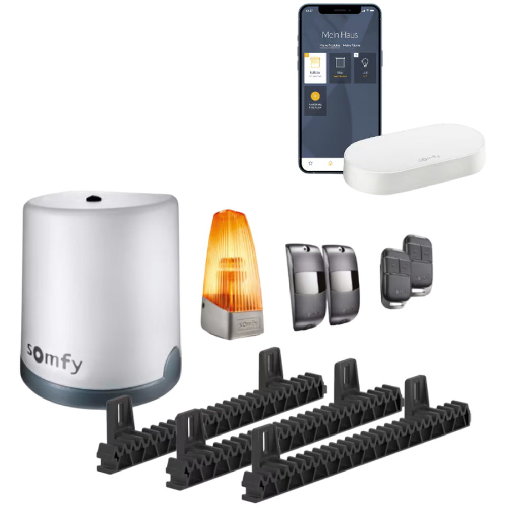 SOMFY Freevia 400 Connect Sliding Gate Kit