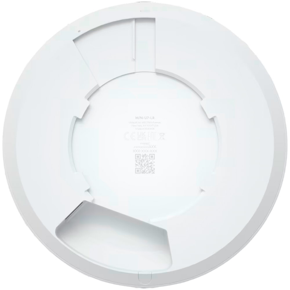 Ubiquiti UniFi U7 LR Outdoor 2.5 Gbps White Ceiling AP