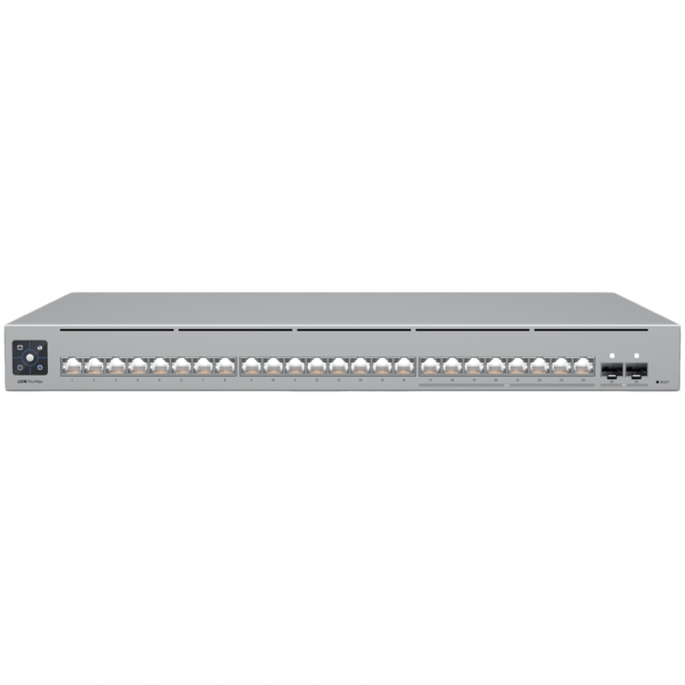 Przełącznik UniFi Switch Pro Max UBIQUITI 26 portów szary
