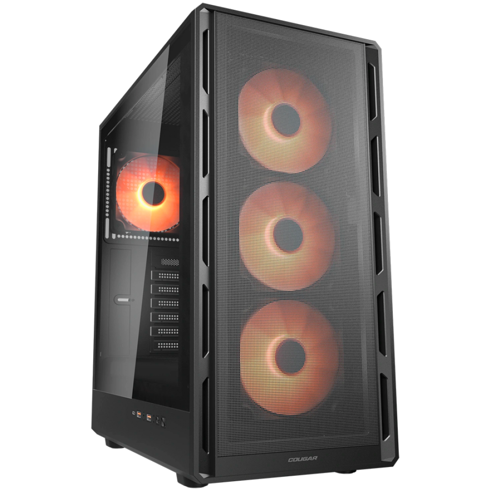 PC case COUGAR AIRFACE PURE PRO Midi Tower RGB black