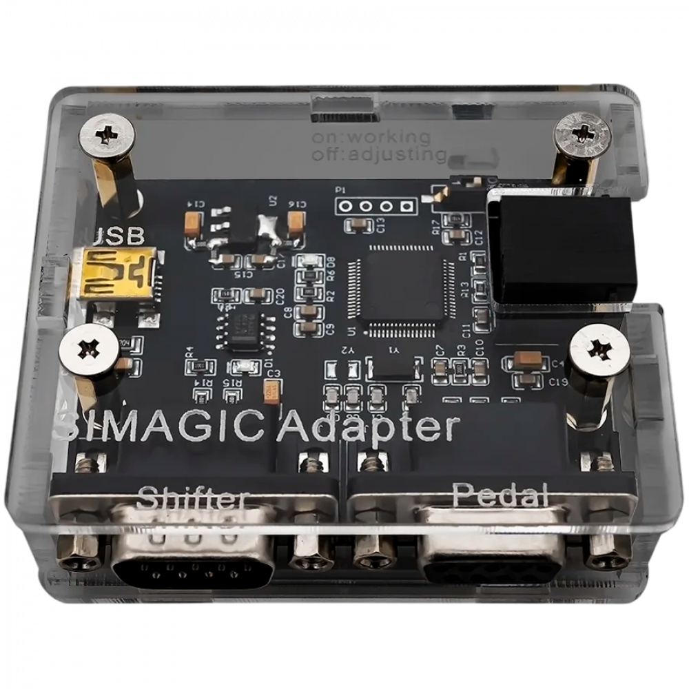 SIMAGIC Peripherals S472 USB-A to DB-9 Transparent Adapter