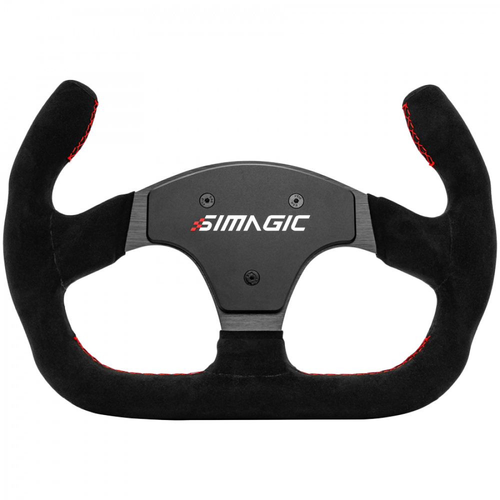 SIMAGIC 325 mm C-Typ Lenkradkranz, Wildleder, ohne Nabe S406