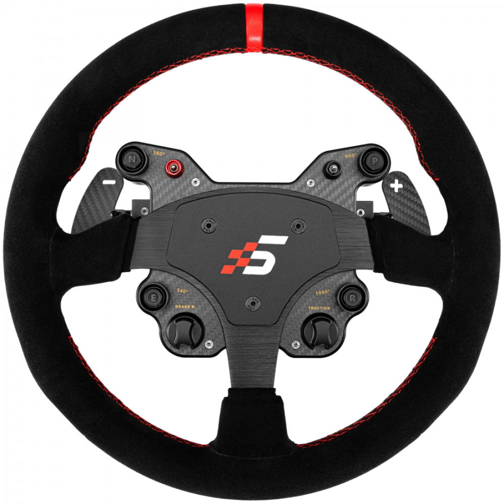 SIMAGIC Steering Wheel GT1 330mm R type QR70 suede magnetic paddles S210