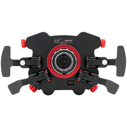 SIMAGIC GT steering wheel hub with S206 paddles