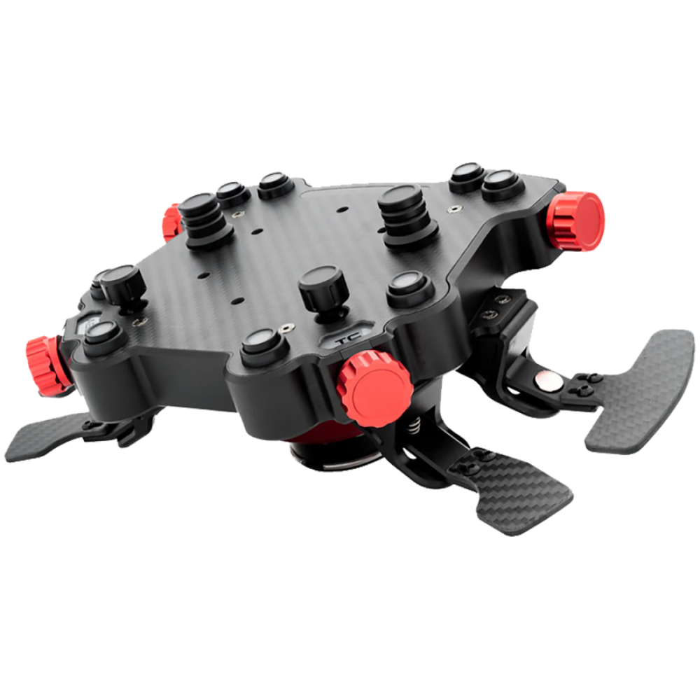 SIMAGIC GT steering wheel hub with S206 paddles