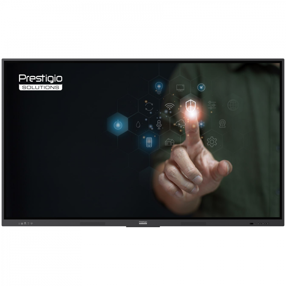 PRESTIGIO SOLUTIONS Multiboard 65" UHD 4K, Android 13, Dual Wi Fi