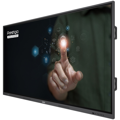 PRESTIGIO SOLUTIONS Multiboard 65" UHD 4K, Android 13, Dual Wi Fi