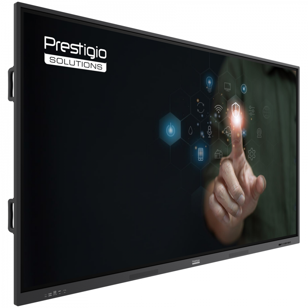 PRESTIGIO SOLUTIONS Multiboard 65" UHD 4K, Android 13, Dual Wi Fi