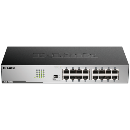 D-Link 16-Port 1000 Mbps Internal Black Switch