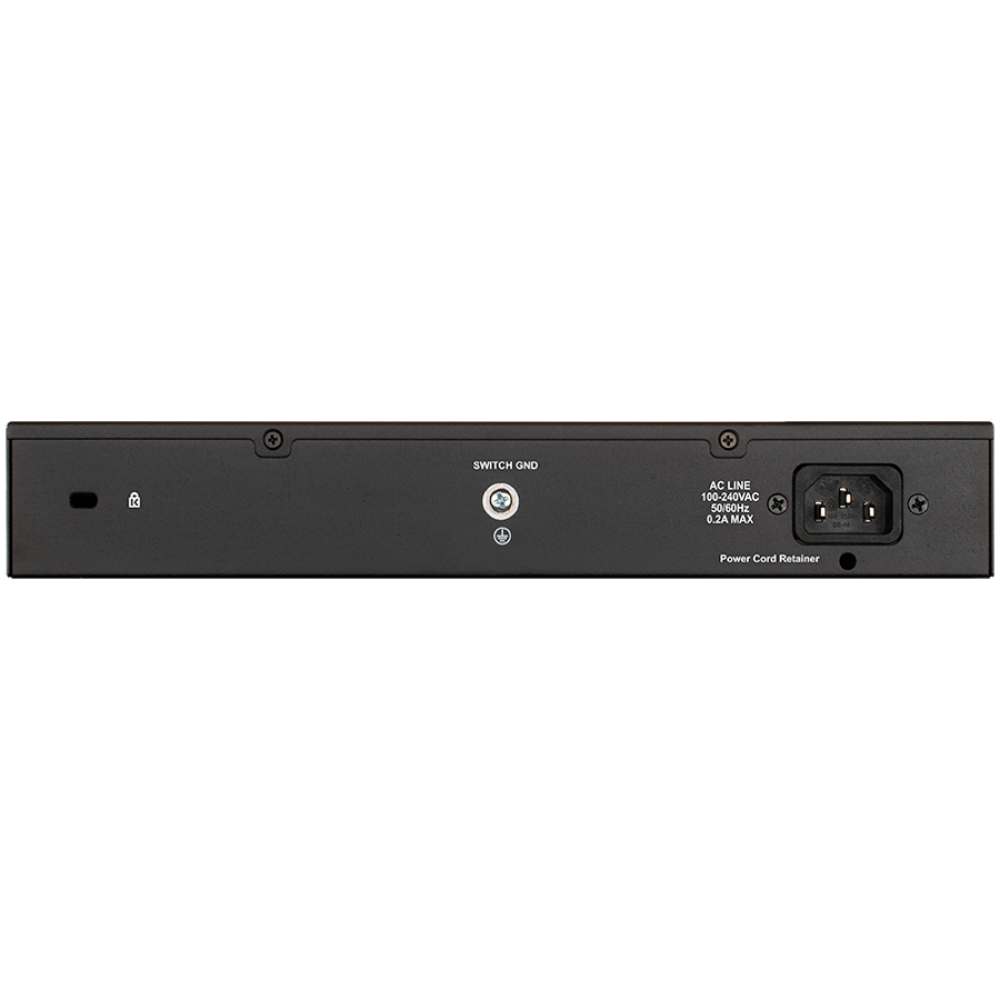 D-Link 16-Port 1000 Mbps Internal Black Switch