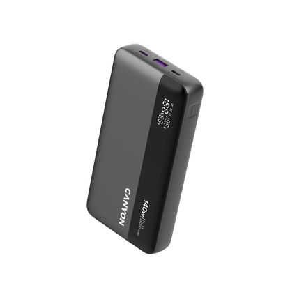 Powerbank für Laptop 25000mAh 140W PD mit Display Canyon PB-240 Graphit