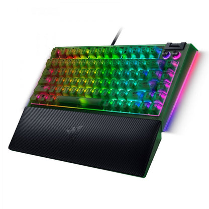 Razer BlackWidow V4 75% Phantom Green, US Layout, Hot-swappable, RGB