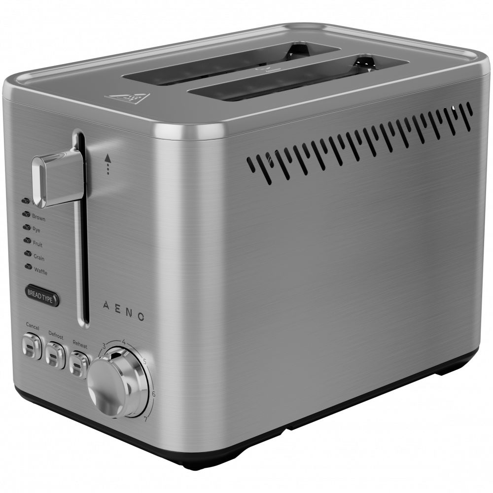 Buydeem DT640E 2-in-1 Mechanical Toaster, Black