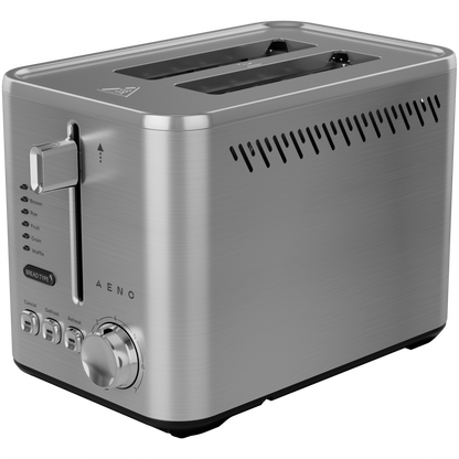 Buydeem DT640E 2-in-1 Mechanical Toaster, Black