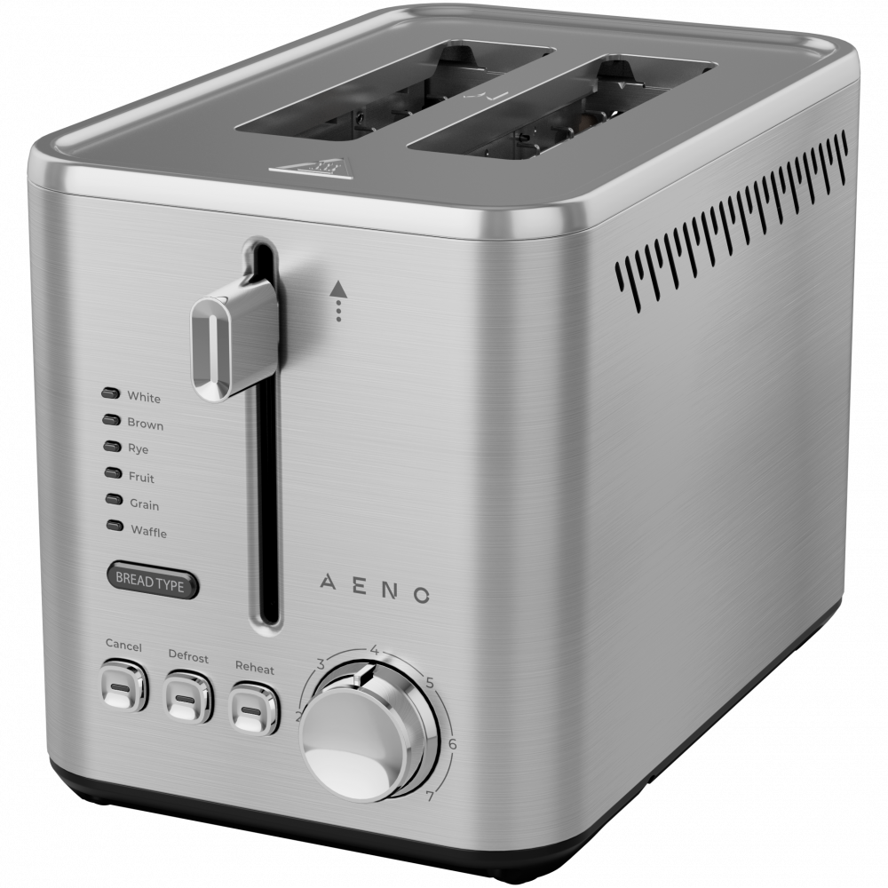 Buydeem DT640E 2-in-1 Mechanical Toaster, Black