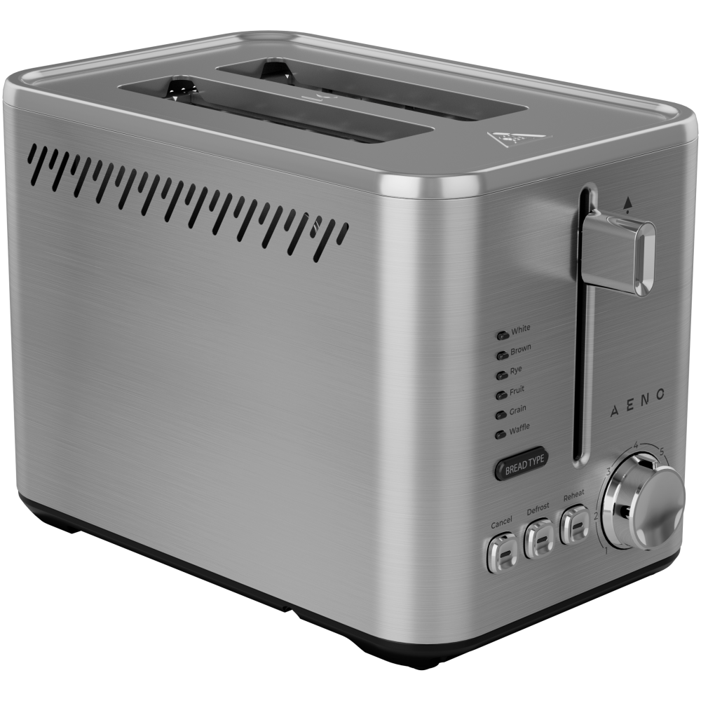 Buydeem DT640E 2-in-1 Mechanical Toaster, Black