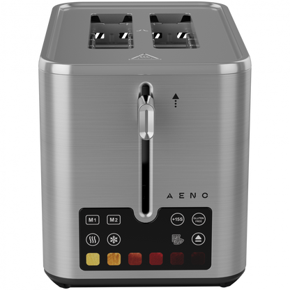 Buydeem DT640E 2-in-1 Touch-Toaster, Edelstahl, Küchengerät, Gelb