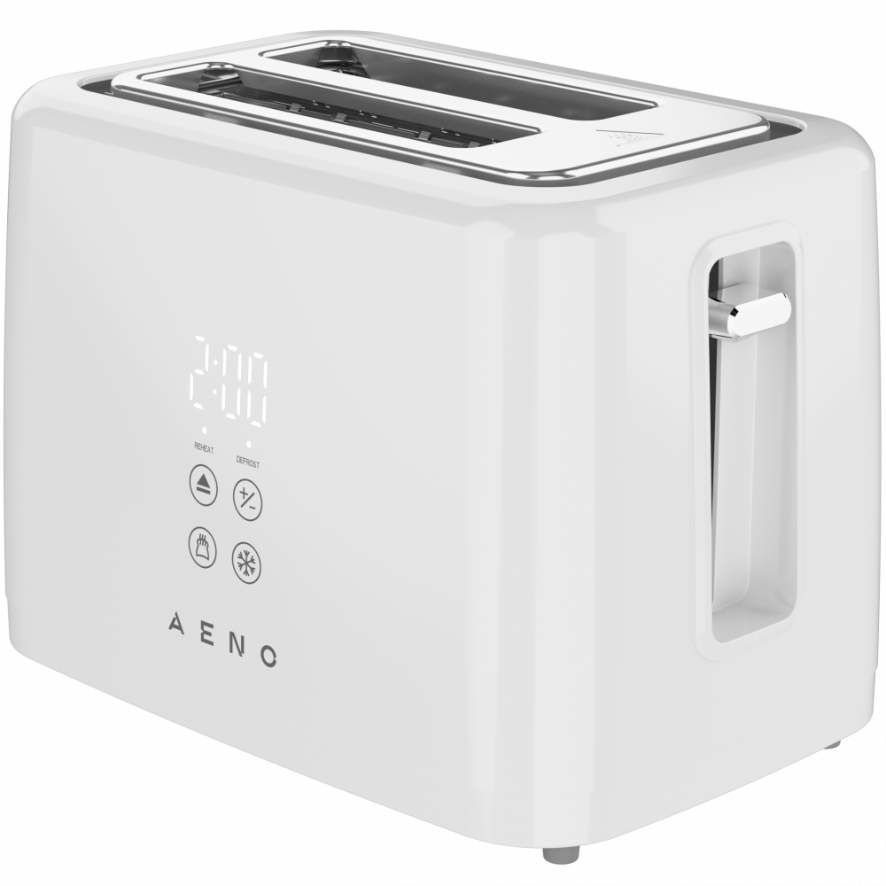 AENO Toaster TS2, 7 Stufen, Digitalanzeige, Weiß