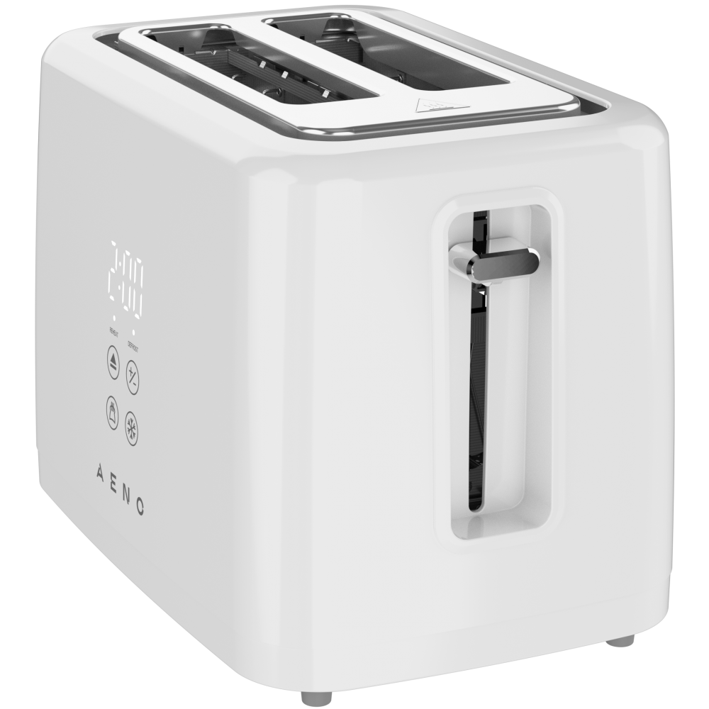 AENO Toaster TS2, 7 Stufen, Digitalanzeige, Weiß
