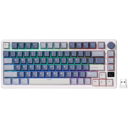 Mechanische Tastatur Royal Kludge M75 Brown Switch blau